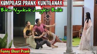 Kompilasi Prank Kuntilanak Lucu  Bikin Ngakak Jungkir Balik  Ghost Prank Compilation