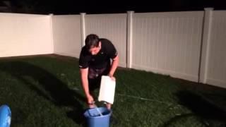 ALS Ice Bucket Challenge Slip N Slide