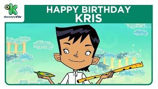 Happy Birthday Kris  Kris Cartoon  Kris Roll No 21  Hindi Cartoons  Discovery Kids India