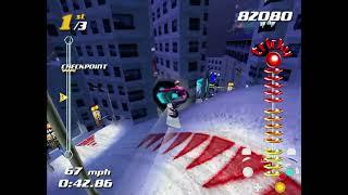 SSX Tricky - Merqury City Meltdown Race No Restrictions - 155.01 WR