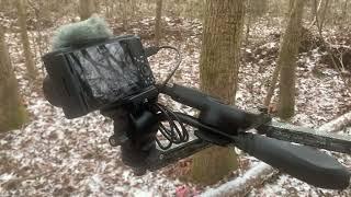 Super Light Self Filming Treestand Set Up