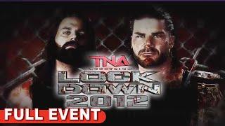 Lockdown 2012  FULL PPV  STEEL CAGE MATCHES Bobby Roode vs James Storm Kurt Angle vs Jeff Hardy