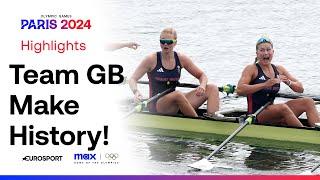 EPIC TEAM GB WIN   Womens Quadruple Sculls  Paris Olympics 2024 #Paris2024