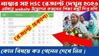 How To Cheak Hsc Result 2023 With Number  Hsc ২০২৩ কোন বিষয়ে কত পেলেন নাম্বার সহ রেজাল্ট দেখুন