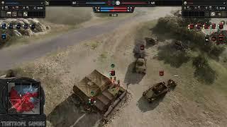 COH3 1v1 ArmouredTopHat UK vs Enemy AK