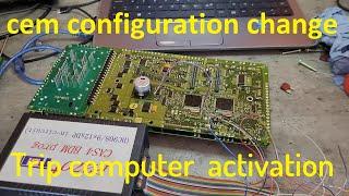 Volvo Trip computer activation  CEM Configuration change
