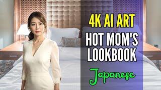 【AI ART】Hot Mom Beauty  Bussiness Wear Japanese - Ai Lookbook Girlai sexy girlbbw