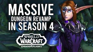 MASSIVE Dungeon Revamp In Season 4 and The War Within Heroic And Mythic Rewards BUFFED