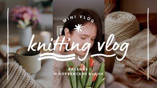 vlog 1524  мое вязанние за неделю  много жаккрада и немного северной Норвегии ️ готовая работа