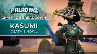 Paladins - Ability Breakdown  Kasumi Deaths Howl