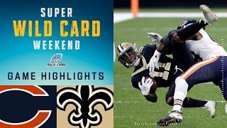 Bears vs. Saints Super Wild Card Weekend Highlights  NFL 2020 Playoffs