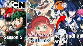 My Hero Academia Season 5  Spy x Family Code White movie Release in India  New Hindi Dub Anime