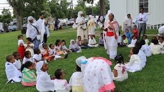 Ethiopian orthodox kids mezmur አይኑ ዘርግብ ልብሱ ዘመብረቅ ሚካኤል ሀመልማለ ወርቅ ህፃናት በደብረ ኃይል ቅዱስ ራጉኤል ካቴድራል…