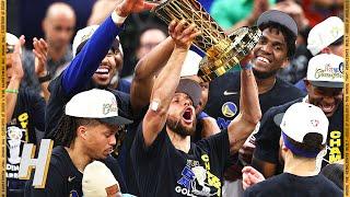 Golden State Warriors Trophy Presentation Ceremony - 2022 NBA Finals