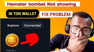 Do this so hamster kombat will show on Tonkeeper App how to reconnect hamster kombat to ton wallet