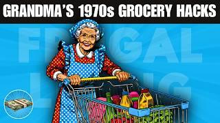 Grandmas 1970s Grocery Shopping Hacks that will Save You Money in 2024