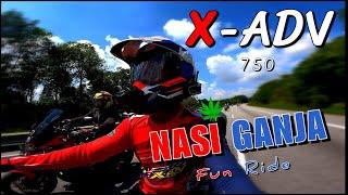 Honda X-ADV 750  Nasi Ganja Ipoh  Fun Ride  Bersama Artis Belut TV