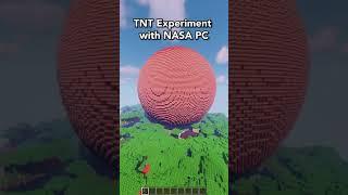 Minecraft TNT Experiment #shorts