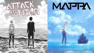 how mappa fixed attack on titans weird ending