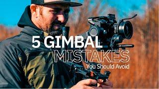 5 Basic Gimbal Mistakes To Avoid  How to get Smooth Gimbal Footage  Gimbal For Beginners