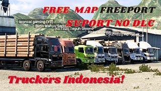 SHARE Free Map Freeport Suport Convoy NO DLC Versi ETS2 1.50  #ets2mapindonesia #mapextreme