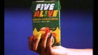 Five Alive fruit Drink Commercial 1985