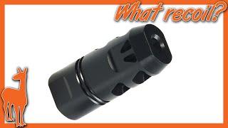 Crazy-Effective Mini Muzzle Brake CMMGs Zeroed