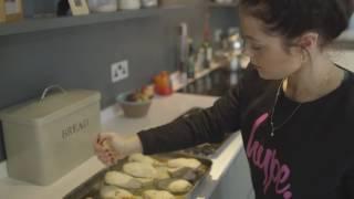 Megan Prescott Dumbbells and Donuts - Vegetarian when growing up - Clip