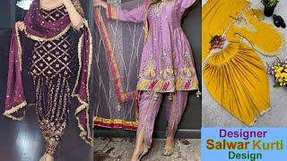 partywear punjabi salwar kurti 2024  dhoti style dress  dhoti salwar suit  dhoti salwar frock