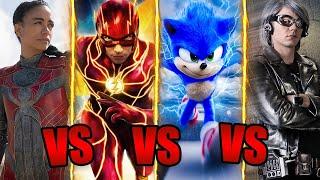 Flash VS Quicksilver VS Sonic VS Makkari  Who Would Win?