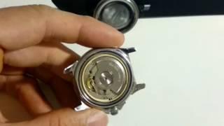 Opening a watch with screw on back