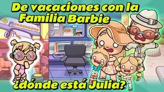 FAMILIA BARBIE SE VA DE VACACIONES PERO ¿DONDE ESTA JULIA?  #avatarworld #barbie