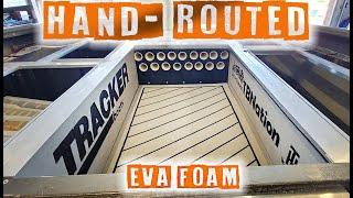 Rout EVA foam Like a BOSS by hand DIY