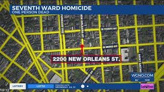 Man shot killed overnight in Seventh Ward