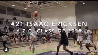 Isaac Ericksen 67 freshman guard - 2021-22 High school highlights