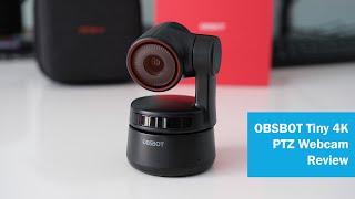 OBSBOT Tiny 4K PTZ Webcam Review