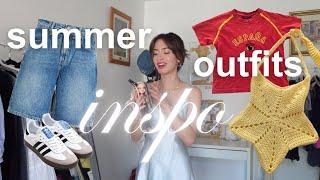 styling my latest thrift haul - summer outfits inspiration