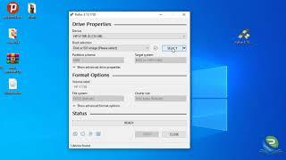آموزش بوت کردن فلش برای نصب ویندوز با استفاده از برنامه RUFUS