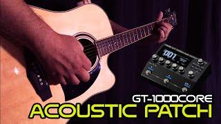 ACOUSTIC PATCH 2022 - GT-1000CORE