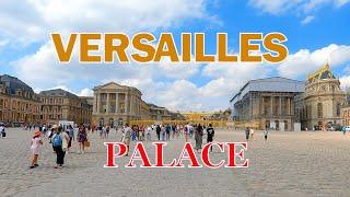 PALACE OF VERSAILLES  Chateau de Versailles  virtual walking tour Paris France {4K}