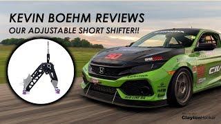Racecar Driver Reviews Our Fully Adjustable Short Shifter + Shifter Design Insights