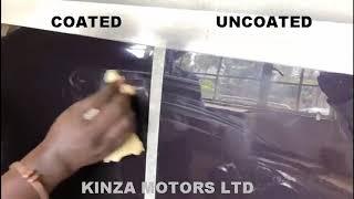 How to Scratch test on Ceramic coated surface at Kinza Motors Ltd