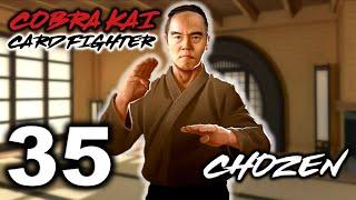 HONK  Chozen is back for revenge in COBRA KAI CARD FIGHTER Part 35