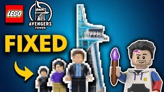 LEGO Avengers Tower The ULTIMATE Review & Customization Showcase