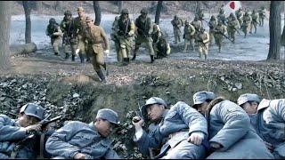 Anti-Japanese Kung Fu Film  Traitors leads Japanese forces into attack ambushed by Eighth Route