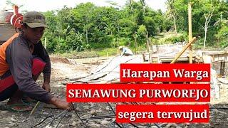 Mimpi Warga Semawung Purworejo Miliki Jembatan Gantung Segera Terwujud