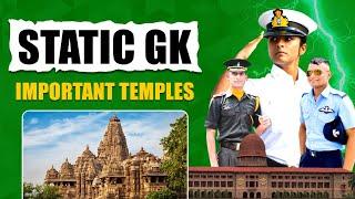 Important Temples of India - Static GK Topic  Best NDA Coaching in Allahabad  Online NDA Coaching