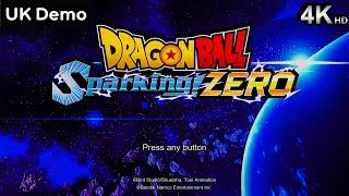 DRAGON BALL Sparking ZERO - 2 Hours+ Of Exclusive U.K Demo Gameplay No Commentary 4K