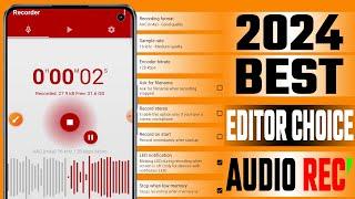 2024 Best Audio Recording App For Android  Editor Choice Audio Recorder 2024  Top Audio Recorder