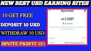 New Usdt Mining Site  usdt earning site  trx usdt mining app  Cloud Mining  usdt investment site